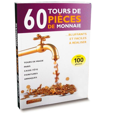 livre de magie 60 tours de pièces de monnaie